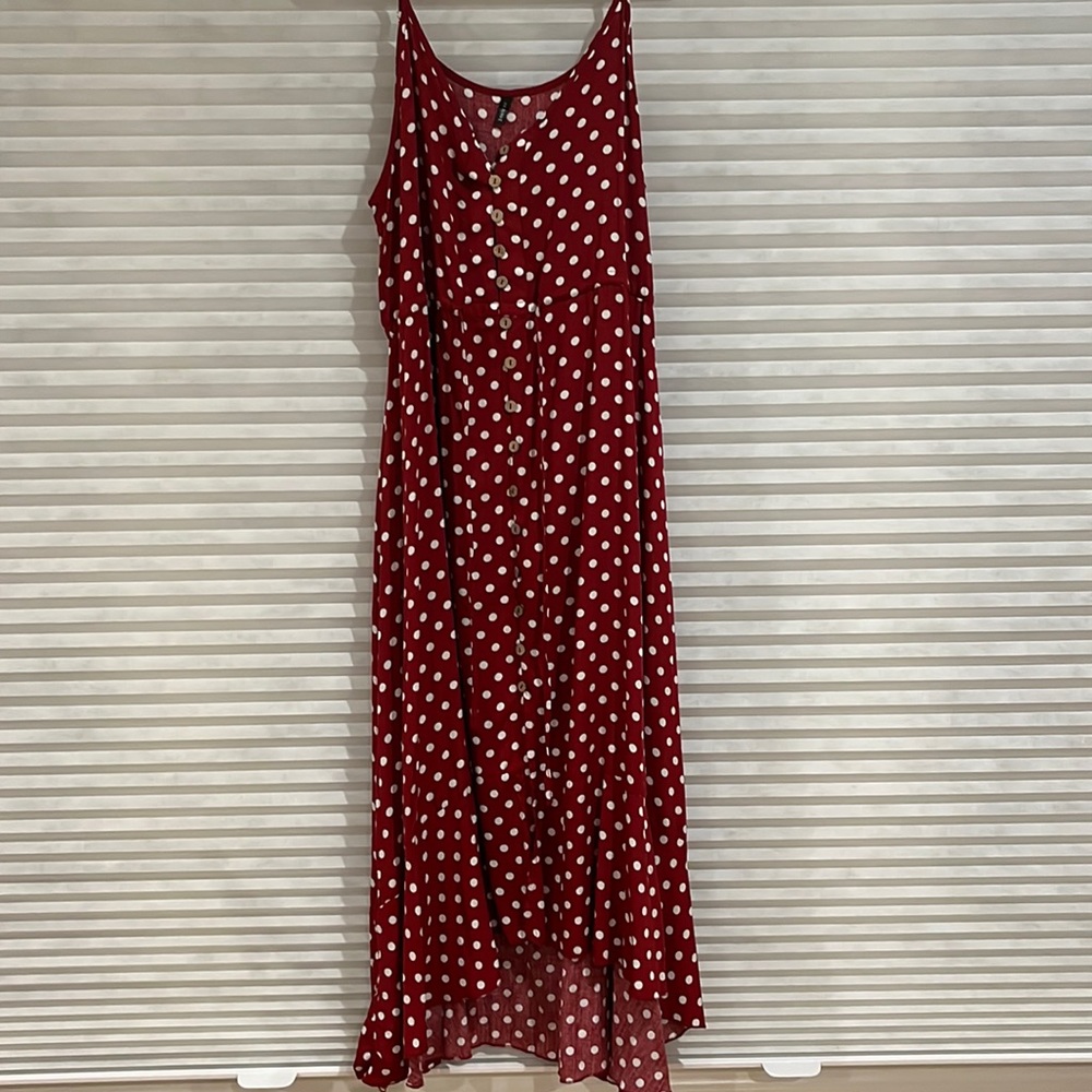 Red Polka Dot Dress